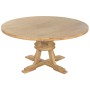 Dining Table Home ESPRIT Natural Wood 150 x 150 x 76 cm