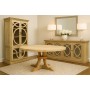 Dining Table Home ESPRIT Natural Wood 150 x 150 x 76 cm