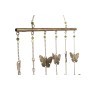 Decorative Figure Home ESPRIT Golden Butterflies Shabby Chic 37 X 2 X 88 CM