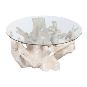 Table Basse Home ESPRIT Blanc 90 x 90 x 47 cm