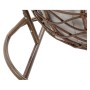 Hanging garden armchair DKD Home Decor Brown Grey Multicolour Dark brown Aluminium synthetic rattan 100 x 78 x 120 cm 100 x 70 x