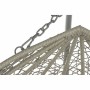 Hanging garden armchair DKD Home Decor 133 x 80 x 110 cm Grey synthetic rattan Aluminium