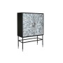 Buffet DKD Home Decor Résine Os Bois MDF Blanc Noir Gris 100 x 40 x 140 cm 22 x 40 x 140 cm