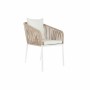 Table set with chairs DKD Home Decor Beige 78 cm 163 x 95 x 6 cm  