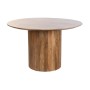 Dining Table DKD Home Decor Natural Mango wood 120 x 120 x 76 cm
