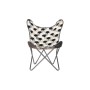 Fauteuil DKD Home Decor Blanc Marron Fer 70 x 70 x 90 cm