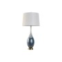 Lampe de bureau Home ESPRIT Bleu Bicolore Verre 50 W 220 V 40 x 40 x 84 cm