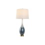 Lampe de bureau Home ESPRIT Bleu Bicolore Verre 50 W 220 V 40 x 40 x 84 cm