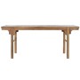 Table d'appoint Home ESPRIT Brun foncé bois de teck 195 x 50 x 82 cm