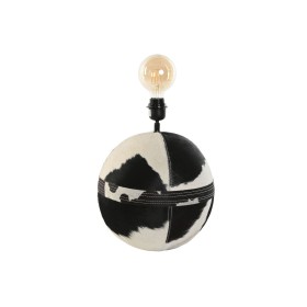 Desk lamp Home ESPRIT Metal Mango wood 30 x 30 x 39 cm