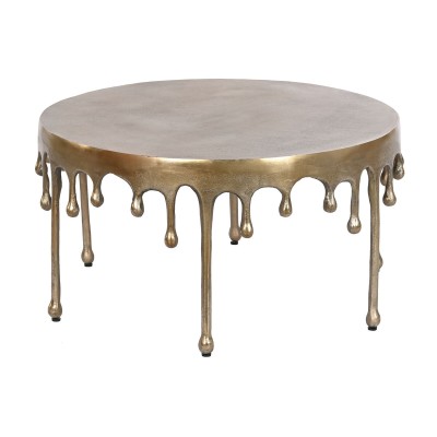 Centre Table Home ESPRIT Aluminium 75 x 75 x 40 cm