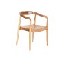 Chair DKD Home Decor Brown Teak 56 x 51 x 78 cm