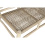 Chaise de jardin DKD Home Decor Blanc Naturel Teck 120 x 81 x 84 cm