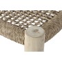 Garden sofa DKD Home Decor White Natural Teak 120 x 81 x 84 cm