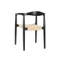 Chair DKD Home Decor White Black 59 x 55 x 78 cm