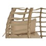 Hanging garden armchair Home ESPRIT Dark brown Light brown Aluminium synthetic rattan 107 x 105 x 108 cm