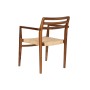 Chair DKD Home Decor Brown Beige Natural 50 x 56 x 86 cm
