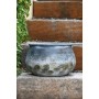 Vase Home ESPRIT Gris Terre cuite Oriental 27 x 27 x 16,5 cm