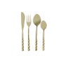 Cutlery DKD Home Decor Golden Stainless steel 4,5 x 1,5 x 21 cm 16 Pieces