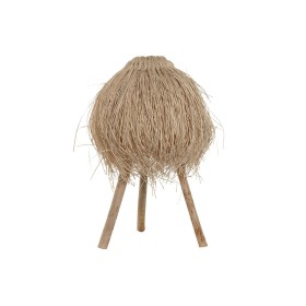 Lampe de bureau Home ESPRIT Naturel Bois 50 W 220 V 45 x 45 x 53 cm