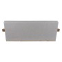 Canapé DKD Home Decor Naturel Gris clair Bois Recyclé Moderne 221 x 94 x 83 cm