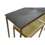 Console Home ESPRIT Grey Metal Aluminium 109,5 x 37,5 x 80 cm (3 Pieces)