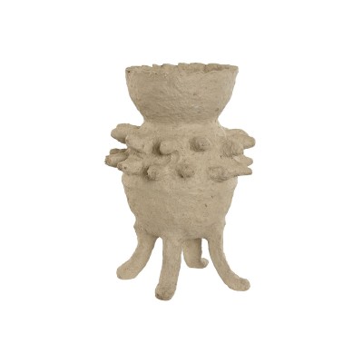 Vase Home ESPRIT Papier mâché 25 x 25 x 33 cm