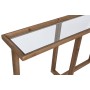 Console Home ESPRIT Marron Verre Sapin 120 x 33 x 75 cm