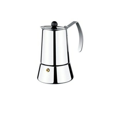 Italian Coffee Pot Monix M630006 6 Cups Grey