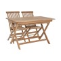 Ensemble Table + 4 Chaises Home ESPRIT 120 x 70 x 75 cm