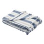 Couverture Home ESPRIT Bleu Gris Rayures
