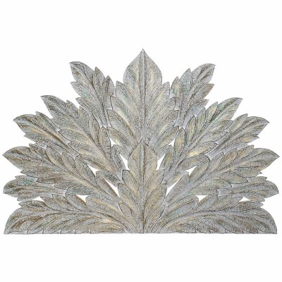 Headboard DKD Home Decor White Golden MDF Wood 183 x 3 x 122 cm