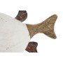 Figurine Décorative Home ESPRIT Blanc Naturel Poisson 17 x 8 x 27,3 cm