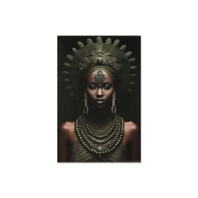 Cadre Home ESPRIT Noir Vert Imprimé 100 x 4 x 150 cm