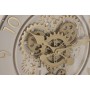 Horloge Murale Home ESPRIT Beige Doré Verre Fer 46 x 8,5 x 46 cm