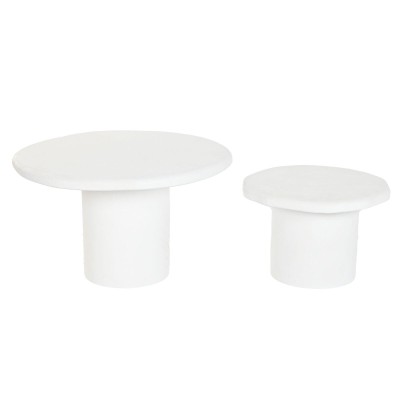Set of 2 tables Home ESPRIT 75 x 75 x 35 cm