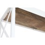 Étagère Home ESPRIT Blanc Naturel Métal Bois de manguier 180 x 35 x 220 cm