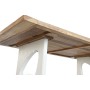 Dining Table Home ESPRIT White Natural Recycled Wood Mango wood 200 x 100 x 77 cm 200,5 x 100,5 x 77 cm
