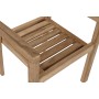 Garden chair Home ESPRIT Brown Teak 67 x 55 x 95 cm