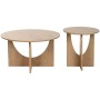 Jeu de 2 tables Home ESPRIT Naturel 75 x 75 x 45 cm