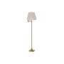 Floor Lamp DKD Home Decor Beige Golden Metal Polyester (41 x 41 x 160 cm)
