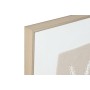 Canvas Home ESPRIT White Beige Flowers Scandinavian 62 x 4,5 x 82 cm (2 Units)