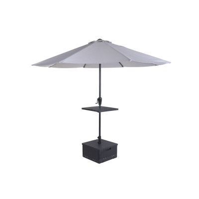 Base for beach umbrella Home ESPRIT Black 53 X 53 X 30 CM