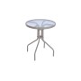 Table set with 2 chairs Home ESPRIT Green Multicolour Crystal Steel 60 x 60 x 70 cm