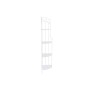 Shelves Home ESPRIT White Iron 4 Shelves 32 x 32 x 160 cm