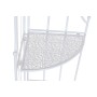 Shelves Home ESPRIT White Iron 4 Shelves 32 x 32 x 160 cm