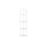 Shelves Home ESPRIT White Iron 4 Shelves 32 x 32 x 160 cm