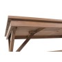 Table de Salle à Manger Home ESPRIT Marron Teck 200 x 100 x 78 cm