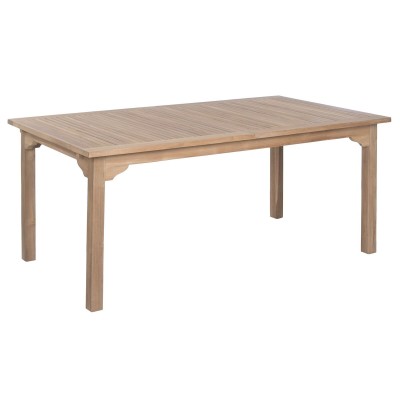 Table de Salle à Manger Home ESPRIT Marron Teck 180 x 100 x 75 cm
