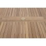 Dining Table Home ESPRIT Brown Teak 180 x 100 x 75 cm